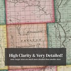 Old Map Of Chenango County  Ny 1840 - Vintage New York Art