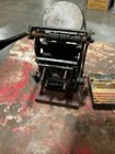Vintage Antique Small 3x5 Letterpress Tabletop Printing Press 4    X 5    X 8   