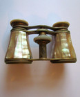 La Favorite Paris Opera Glasses Bronze With Mother Of Pearl W  Leather Case