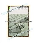 Rustic Barnyard Side Delivery Rakes Mancave Machinist Farming Tin Sign