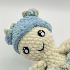 Handmade Colorful Crocheted Mermaid Plush Figure 14 Inches Very Soft And Cuddly