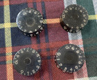 Lot Of Four Vintage 1960s 1970s Gibson Les Paul   Japan  lawsuit  Les Paul Knobs