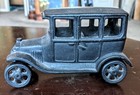 Vintage 1920 s Arcade Cast Iron Ford Model T Four Door Sedan Toy Jm 137   6 25 