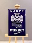 Volkswagen Haupt Werkstatt Vintage Service Sign      40    60 Cm  15 7       23 6    