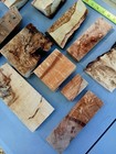 Lot Of Burl Wood Cut Offs Maple Burl Birdseye Mapleepoxy craft Wood Turning Wood