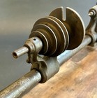 Small C1800s Lathe As Found  but Cleaned Up 