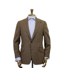 Men s Houndstooth Blazer Notch Lapel Two Button Vintage Business Casual Wear