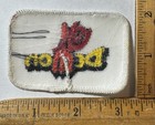 Vintage Dodge Demon Logo Iron Or Sew On 3    X 2    Patch Mopar Muscle Car Red Devil