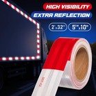 Spurtar Trailer Reflective Tape Outdoor 2 x32ft 5cmx10m   2 x 32 Ft 