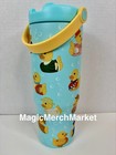 Disney Parks 2026 Rubber Duck Characters Metal Water Bottle 27oz New