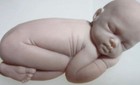 Ros Shcramm   s Baby- Silicone Mold  Baby Mold mould  Actual Baby Is 1 93  By0 65 