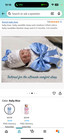 Baby Boy Swaddle Sleep Sack Newborn Infant Blue White Baby Swaddles Blanket 0-3m