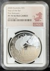 2020     5    Lunar Year Of The Rat    Silver Proof Domed Coin    Ngc Pf70   