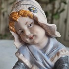 Antique Gebruder Heubach German dutch Girl Porcelain Figurine Marked