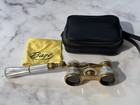 Antique Opera Glasses Binoculars Lafayette Paris Mother Of Pearl And Brass