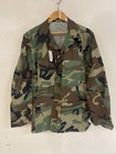Military Medium long Combat Coat Woodland Camo Jacket Bdu Us Army Cold