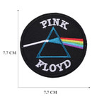 Pink Floyd - Dark Side Of The Moon - Prog Rock Band - Embroidered Iron-on Patch
