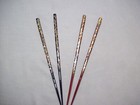 Korean Chop Sticks Mother Of Pearl Inlaid