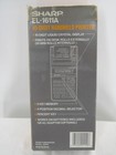 Sharp El-1611 A Hand Held Print display Calculator Vintage W  Box 10 Digit Print