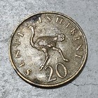 Tanzania          Twenty  20  Senti Coin 1970