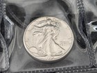 1945 Walking Liberty Silver Half Dollars Qty5 - Free Ship  