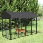 Dog Kennel Pet Welded Metal Playpen Cage Out indoor Uv Protection Waterproof