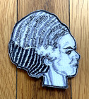 Bride Of Frankenstein Embroidered Iron On Patch Horror Movie Universal Monsters