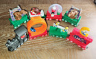 Lot Of 8 Mcdonalds Happy Meal Holiday Express Train Christmas 2017