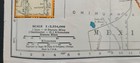 Antique Rand Mcnally New Mexico Map C  1930s Original Atlas Page Vintage