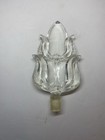 Vintage Large Clear Glass Bottle Stopper