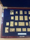 Usps Usa Stamp Collection  united We Stand  24k Gold-layered Fine Silver Ingots