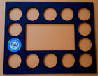 Poker Chip Display Frame Insert For 14 Casino harley Davidson Chips  8 X 10 