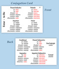 101 Spanish Verb Flashcards   Conjugations