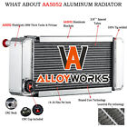 4-core Radiator Fits Bobcat Skid Steer Loader Kubota Diesel 443 453 463 543 553