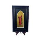 Antique Framed Art Italian Florentine Fra Angelico Gloria Excelsis Gilded Angel
