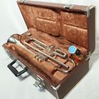 Yamaha Ytr-334s Trumpet Silver Used With Hard Case mouthpiece maintenance Kit