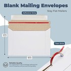 6 5  X 4 5  Rigid Photo Shipping Flats Document Cd Cardboard Envelopes Mailers