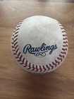 Official Rawlings Game Used Major League Baseball Mlb Real Leather  27 Fast Ship