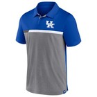 Men s Fanatics Royal heathered Gray Kentucky Wildcats Split Block Color Block
