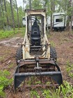 Bobcat Melr-610 Compact Wheeled Skid Steer Loader W  Grapple Attachment   Bucket