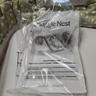 Baby Delight Snuggle Nest Portable Infant Bassinet Sleeper Gray White Clouds
