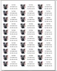 150 Scottie Dog Usa Flag Patriotic Mailing Return Address Labels Personalized