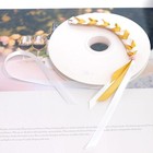 Double Faced White Satin Ribbon  3 8 Inch 100 Yards Roll