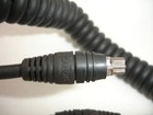 Canon Flash Ttl Remote Sync Cord - Used Coiled  six Pin 