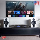Pyle 5 Channel 200w Rack Mount Bluetooth Amplifier - Home Theater Receiver Black