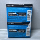 New Lot Of 2 Sony Minidv Dvc 60min Premium Digital Video Tapes Sealed Free Ship