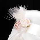 Ivory White Ring Pillow Wedding Ceremony Accessory