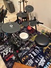 Upgraded Yamaha Dtx502k Electronic Drum Kit  Programmable