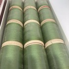 Vintage Nos Bestso Twist Thread Wooden Spools Box Of 12  116 Grass