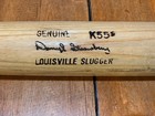 1985 Darryl Strawberry Mets Louisville Slugger Game Issued 34  Baseball Bat Coa